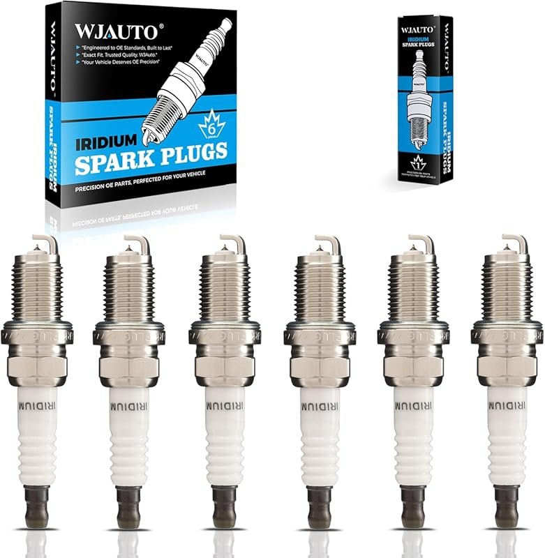 Iridium Spark Plugs 6 Pack, Pre-Gapped OEM for Lexus ES300 RX300 Toyot