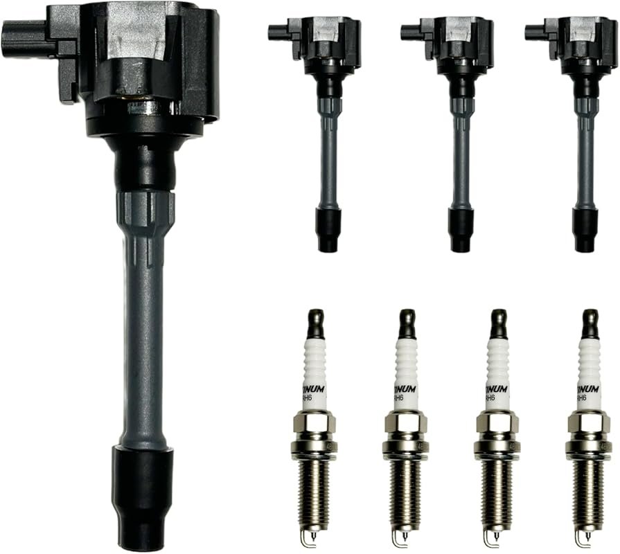 PLA05 Ignition Coil Packs & Spark Plugs for Honda CR-V Civic Accord 1.