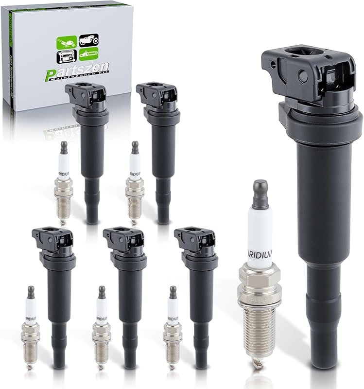 UF592 Ignition Coil with Iridium-Platinum Spark Plug for BMW N51/N52 E
