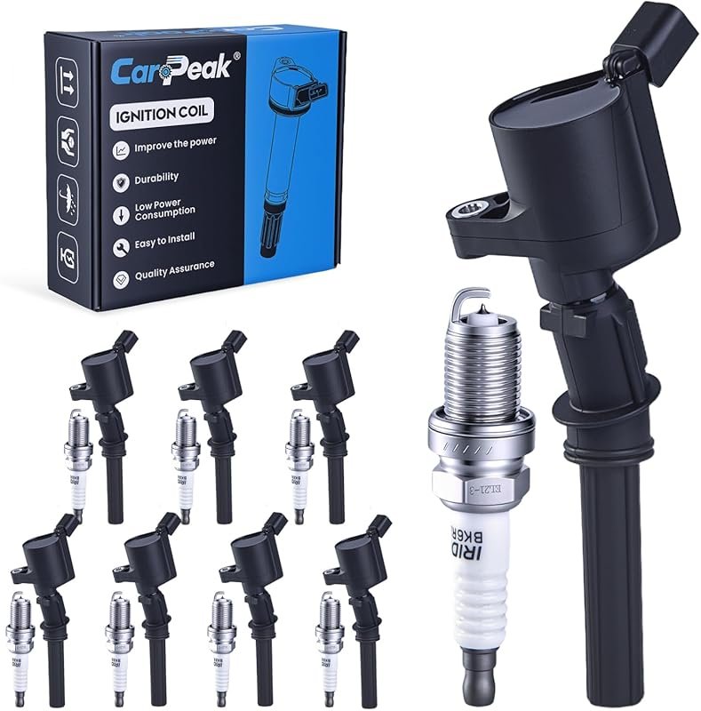 Double Iridium Ignition Coil Pack DG508 & Spark Plugs SP479 for 2000-2