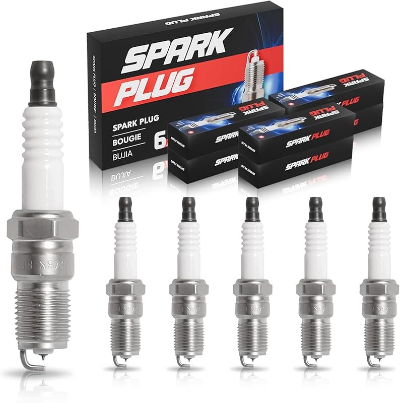 ENA Set of 6 Iridium Spark Plugs Compatible with Ford and Mercury 3.0L