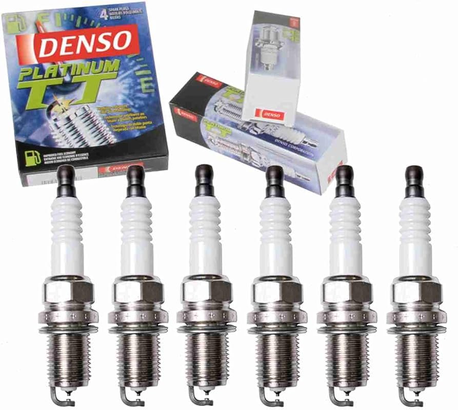 DENSO Platinum TT Spark Plugs Set of 6