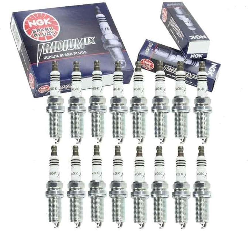 NGK Iridium IX Spark Plugs 16-Piece Set for Dodge Durango 5.7L V8 Mode
