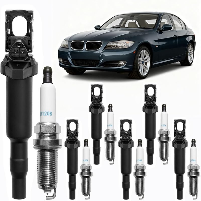 HQPASFY Ignition Coil and Plug Set