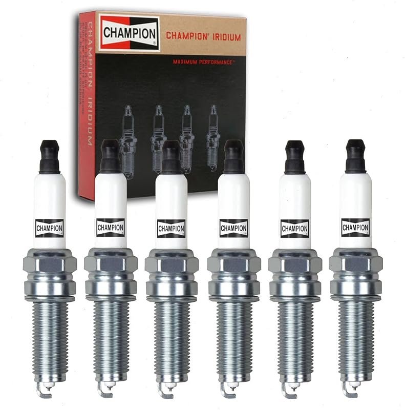 Champion Iridium Spark Plugs 6 Piece Set for 2011-2019 Dodge Journey 3