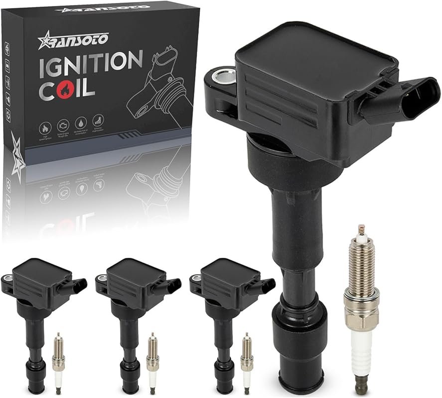 RANSOTO Ignition Coil and Spark Plug