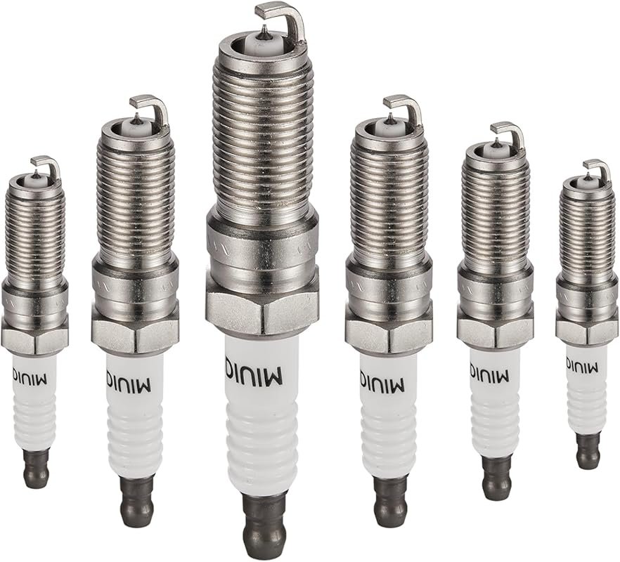 5019 Platinum Iridium Spark Plugs 6-Pack for Ford and Lincoln 3.5L 3.7