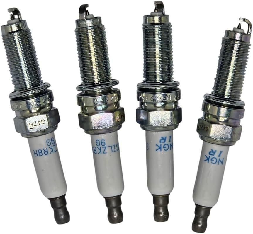 Genuine OEM Spark Plugs Set of 4 Compatible with Hyundai and Kia Models