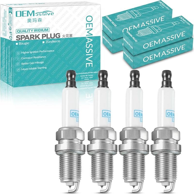 Iridium Platinum Spark Plugs Set
