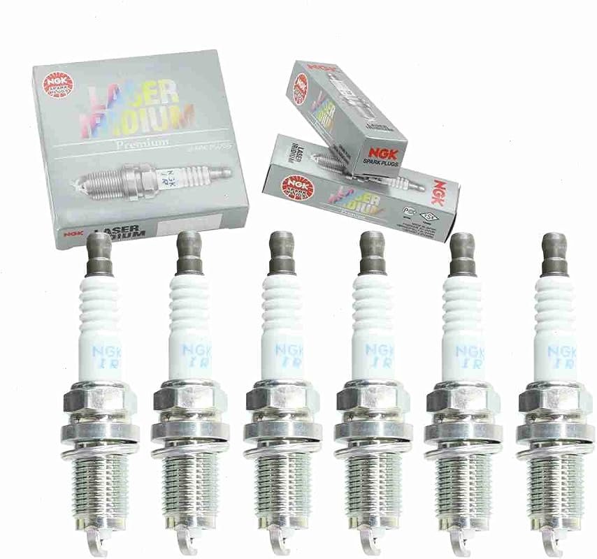 6 Pack NGK Laser Iridium Spark Plugs for Acura MDX 3.5L V6 2003-2006 H