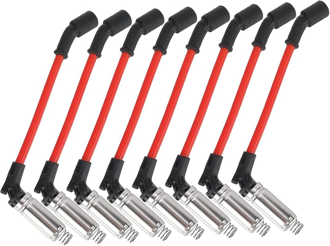 10.2mm Performance Spark Plug Wire Set for 1999-2006 GM LS1 Vortec 4.8