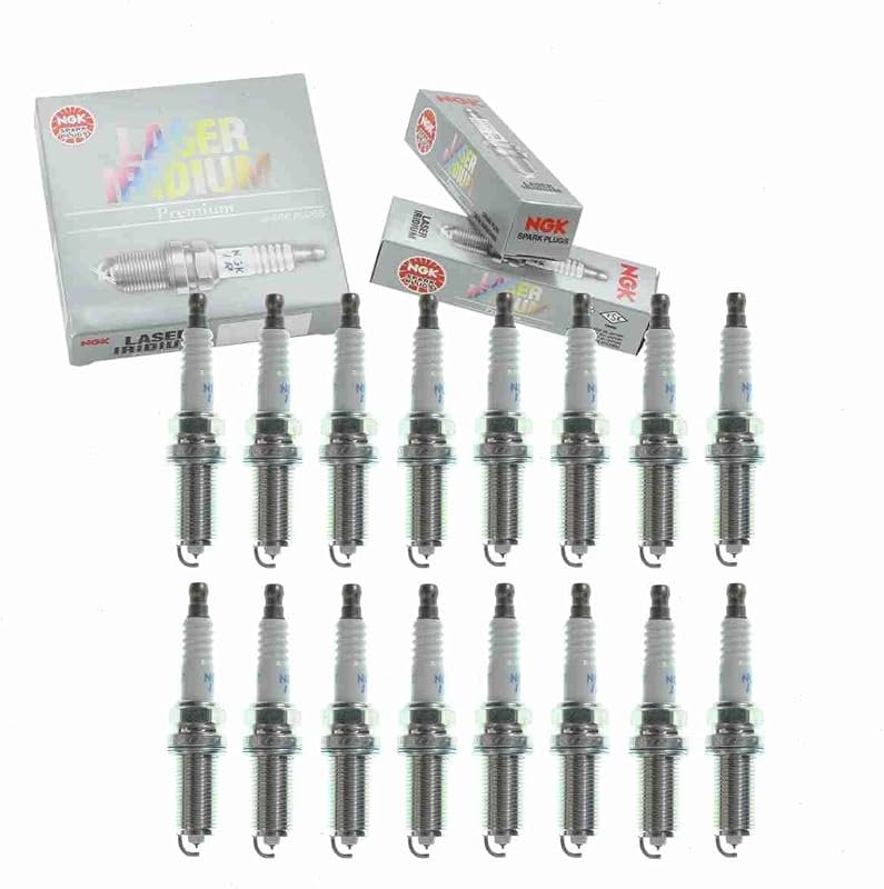 NGK Laser Iridium Spark Plug Set of 16 for Ram 2500 6.4L V8 2014-2020 