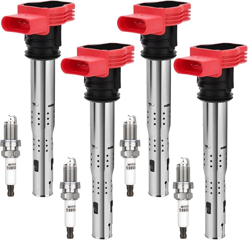 UF529 Ignition Coil and Double Iridium Spark Plug