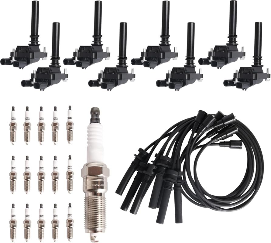 Ignition Coils and Wire Set