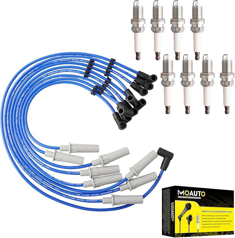 8-Piece Iridium Spark Plug and Wire Set