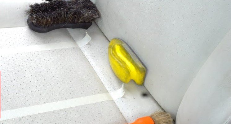 best brush for cleaning leather car seats