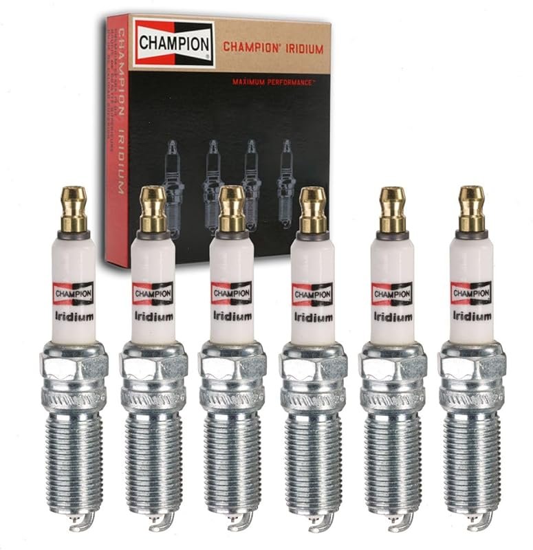 Champion Iridium Spark Plugs 6-Pack for Ford F-150 2.7L 3.5L 2011-2020