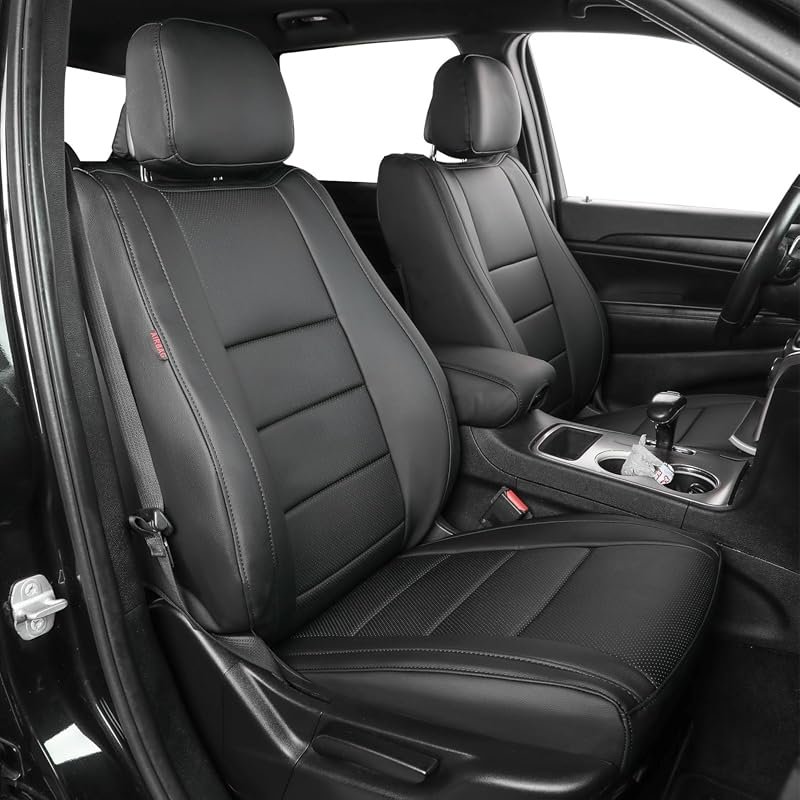 EKR Leatherette Full Set Seat Covers for 2011-2021 Jeep Grand Cherokee