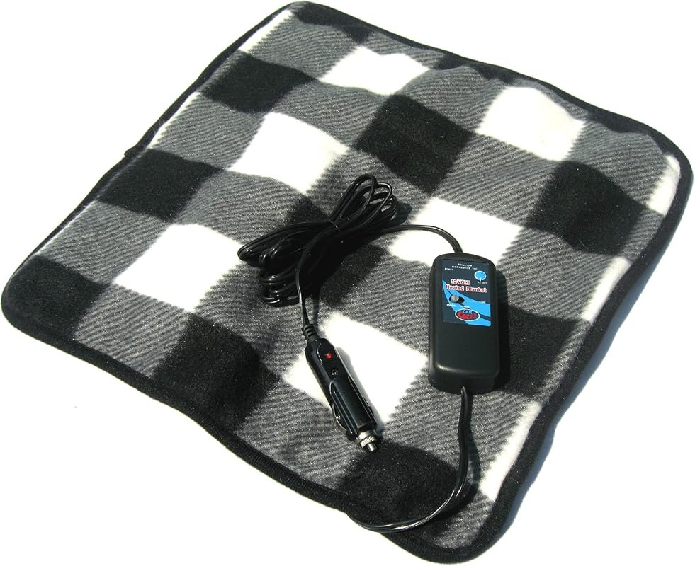 Trillium Worldwide 12-Volt Heated Mini Travel Pad
