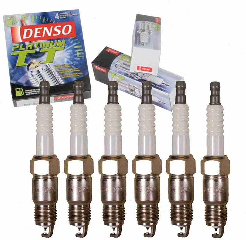 6-Piece Denso Platinum TT Spark Plugs for Chevrolet Camaro 2.8L 3.4L V