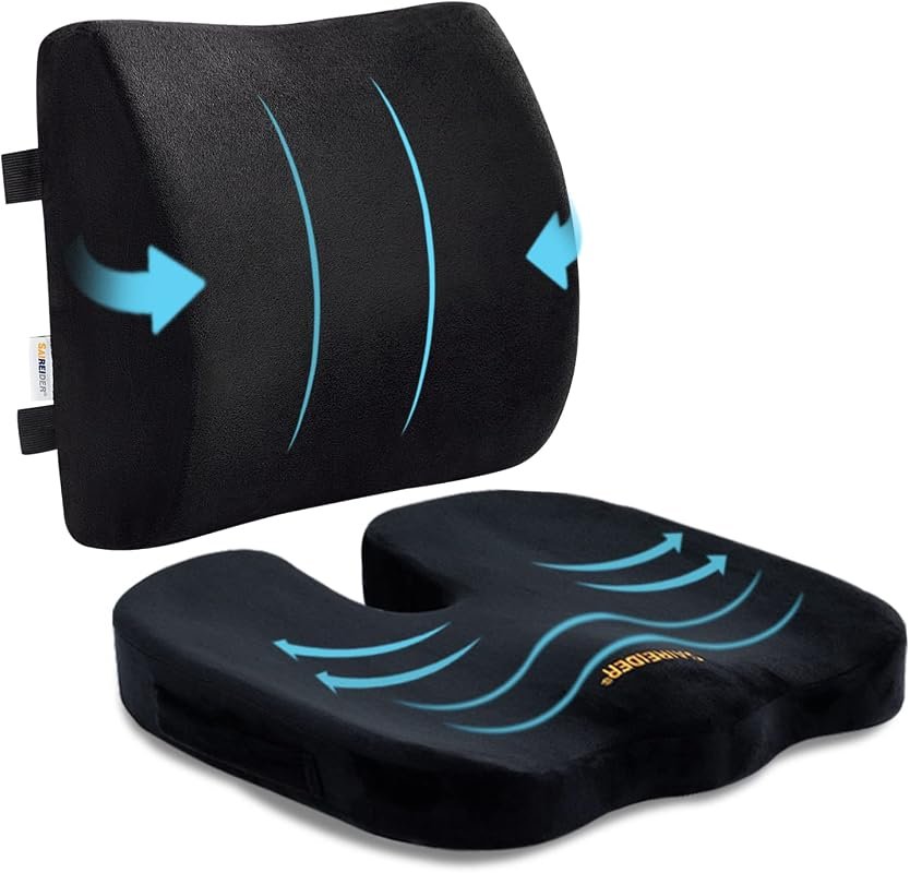 SAIREIDER Seat and Lumbar Support