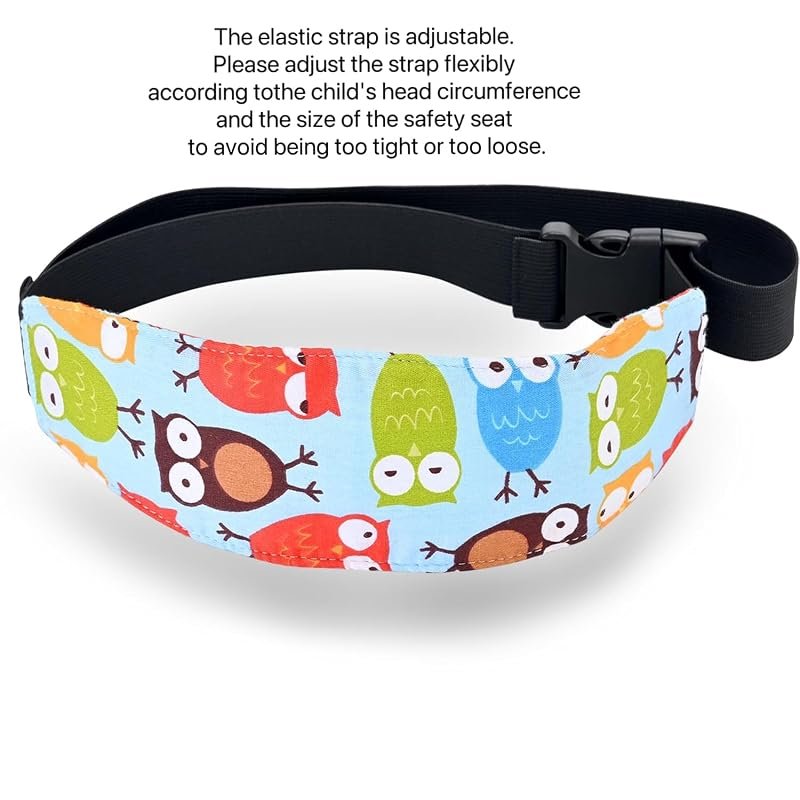 Adjustable Car Seat Head Strap