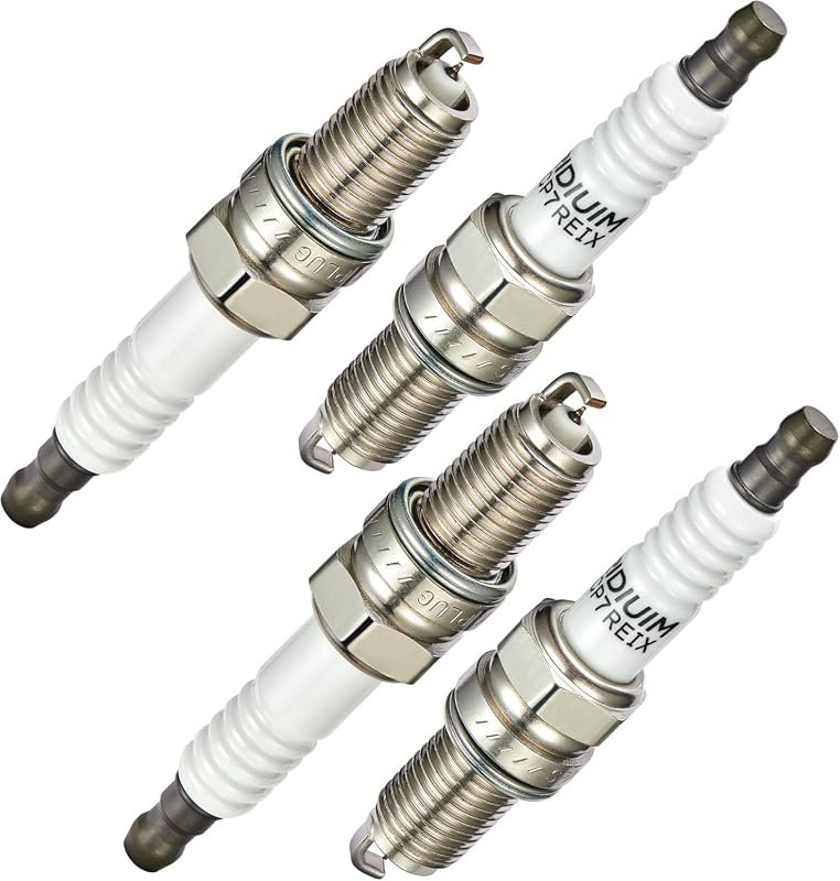 BDFHYK Set of 4 Iridium Spark Plugs for Harley-Davidson Sportster 1200