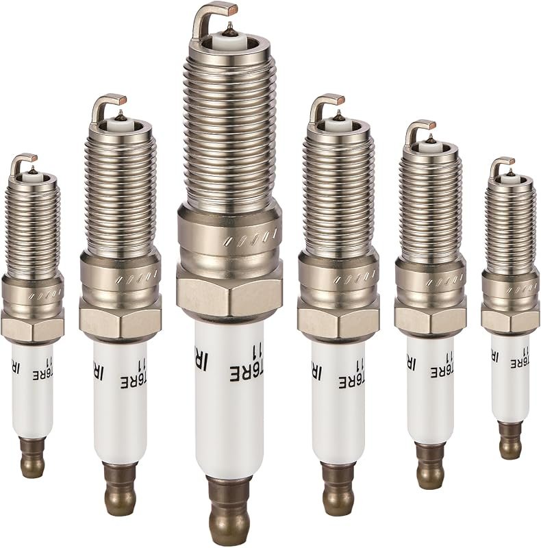 6-Piece Iridium Spark Plug Set 41-109 Compatible with GM 2.4L 3.0L 3.6