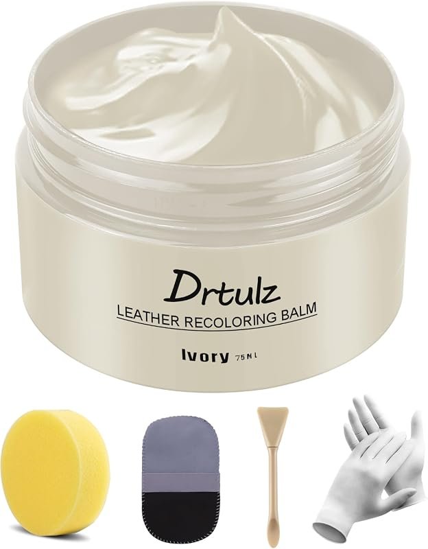Leather Recoloring Balm Repair Kit