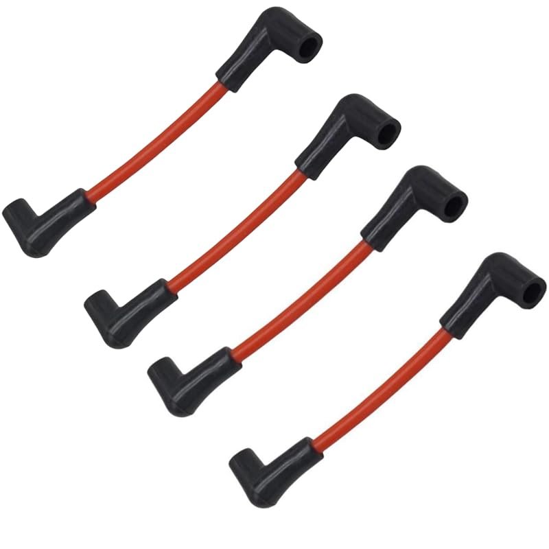 582365 6-Inch Spark Plug Wire Set for OMC Johnson Evinrude V4 V6 Outboard