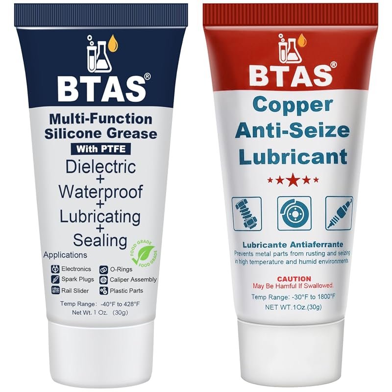 BTAS Copper Anti-Seize and Dielectric Grease for Brake Caliper Pins an