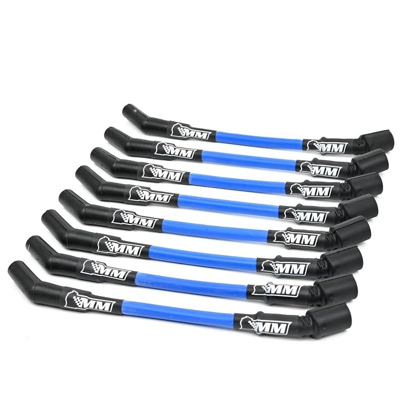 Michigan Motorsports 10mm Blue Performance Spark Plug Wires