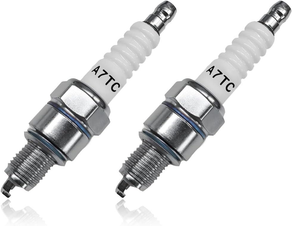 Wevdn 2PCS A7TC Spark Plug for GY6 50cc-125cc ATV Scooter Dirt Bike Mo