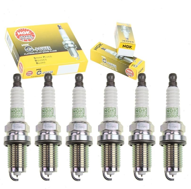 NGK G-Power Platinum Spark Plugs Set of 6 for Honda Odyssey 3.5L V6 20