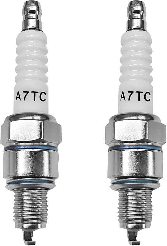 2PCS A7TC High Performance Spark Plug for GY6 50cc-150cc ATV Dirt Bike