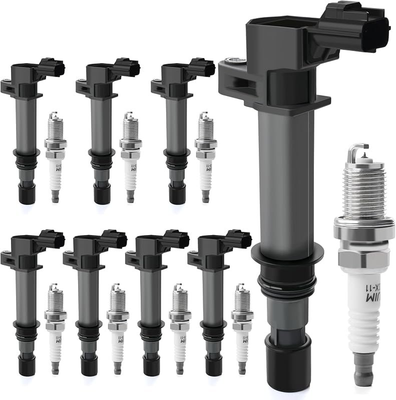 Ignition Coil and Iridium Spark Plug Set