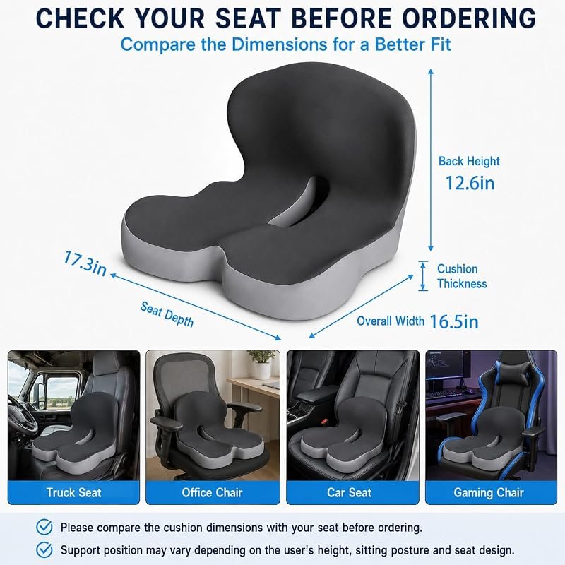 Celinva L-Shaped Memory Foam