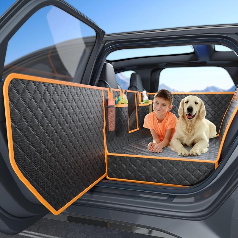 Twesync Hard Bottom Dog Car Seat Cover