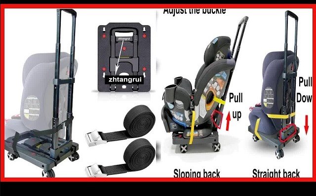 best car seat dolly for airport