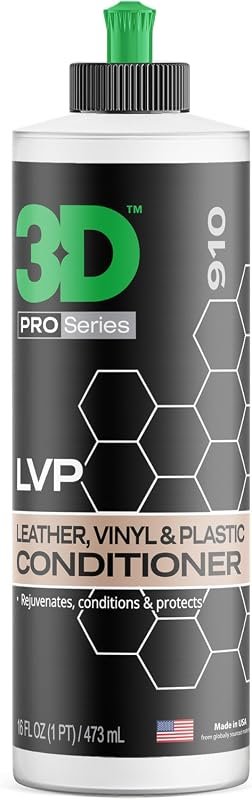 3D Leather Vinyl Plastic Conditioner