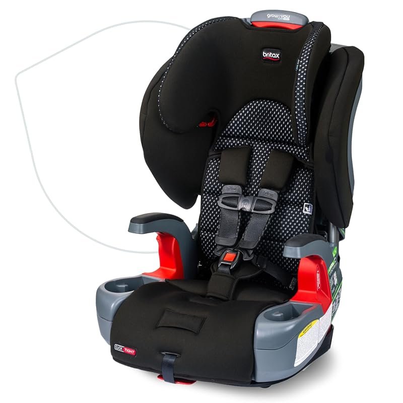 Britax Grow with You ClickTight Harness-2-Booster Car Seat in Cool Flo