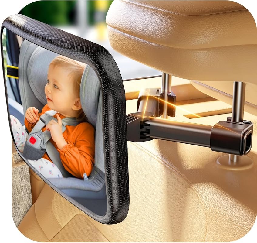 TAZENI Stable Hook Baby Car Mirror