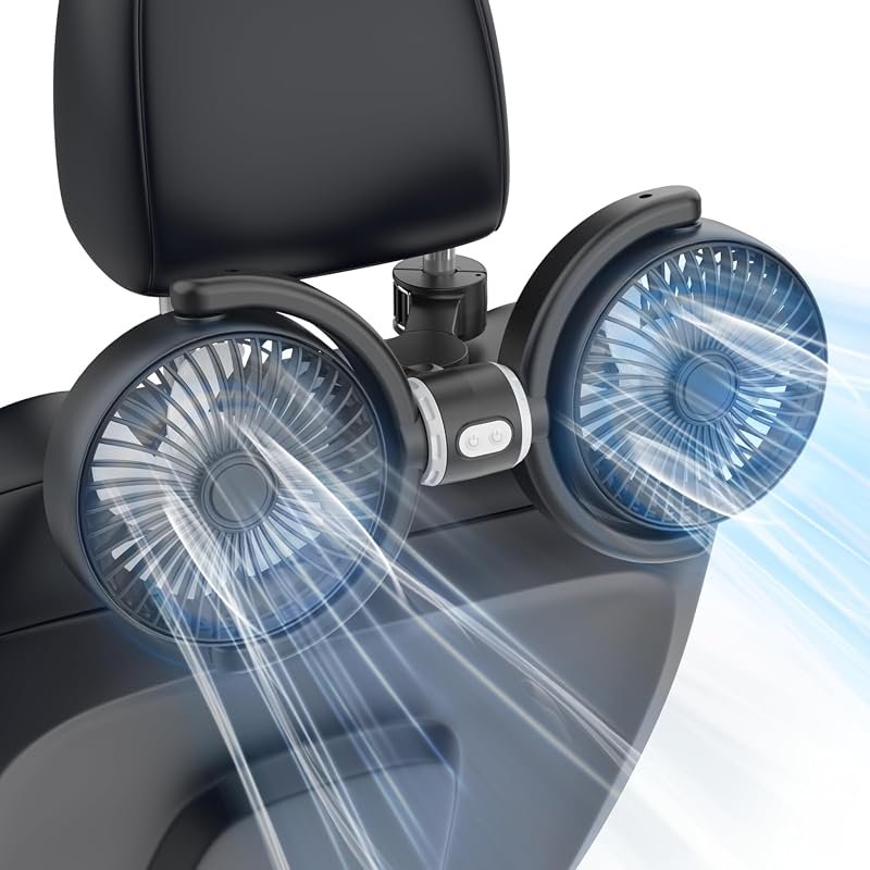 USB Car Backseat Fan