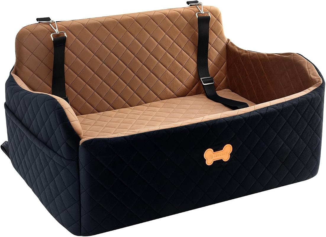 Large Memory Foam Dog Booster Seat