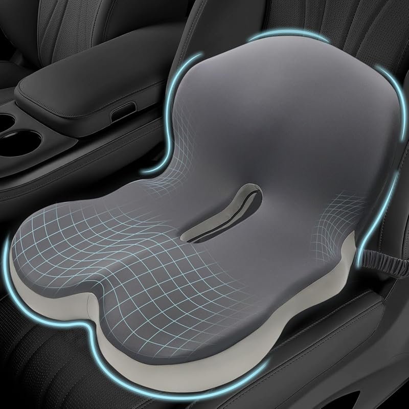 Car Seat and Lumbar Cushion