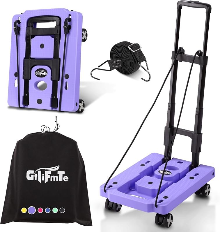 GtIiFmTe Foldable Luggage Cart