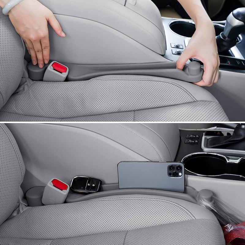 Givifive 3-in-1 Car Seat Gap Filler Organizer