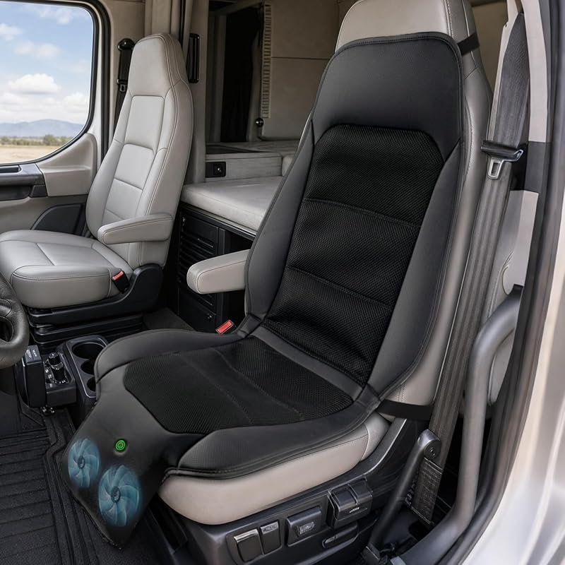 12-24V Air-Cooled Car Seat Covers with Automatic On/Off Feature for En