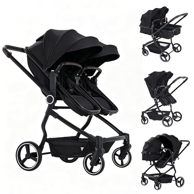 Compact Double Stroller