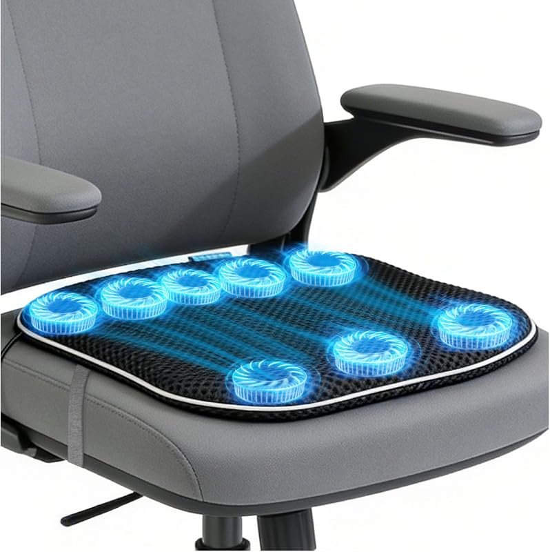 Smart Auto-Off Cooling Seat Cushion